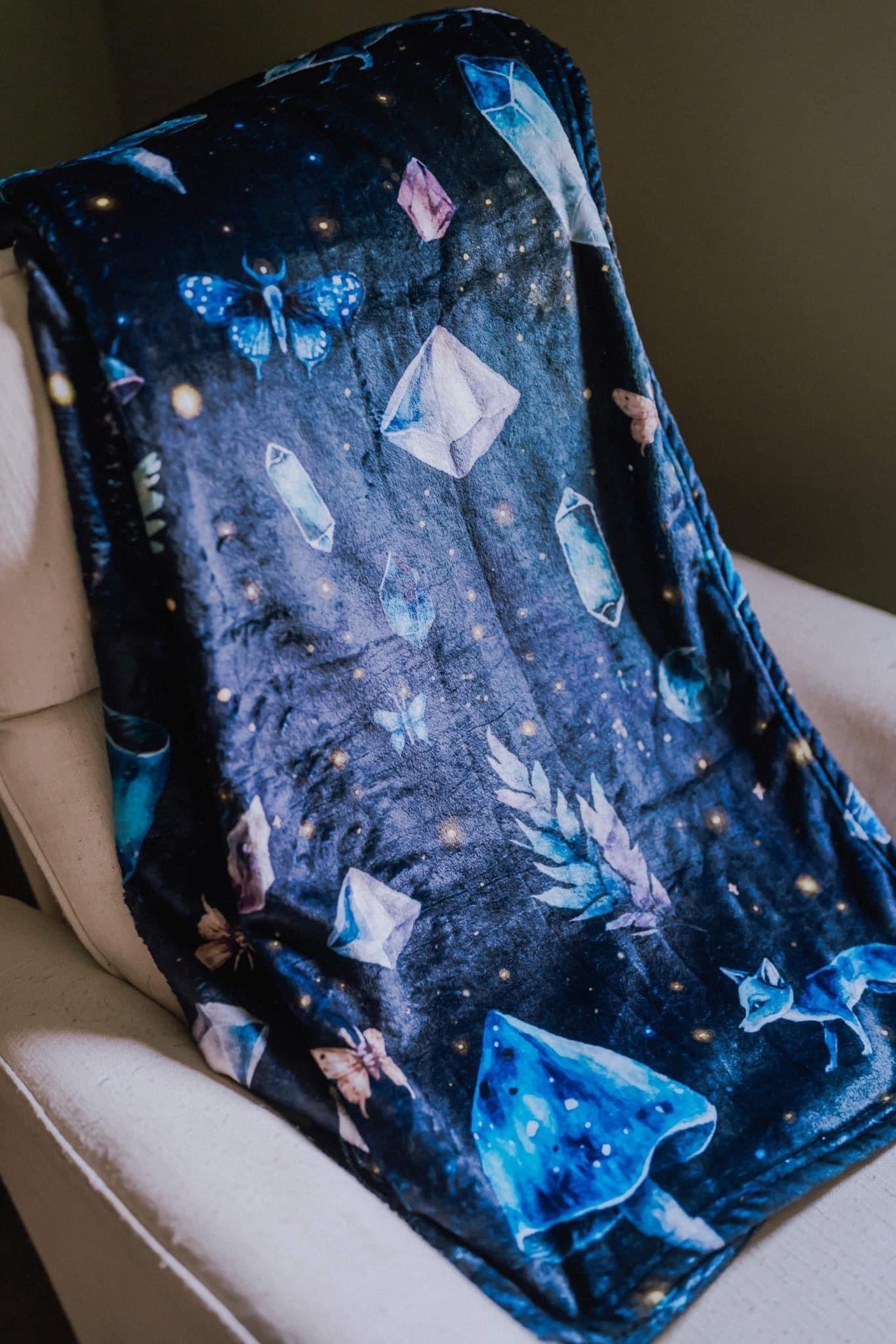 Celestial Nights - Fleece Blanket