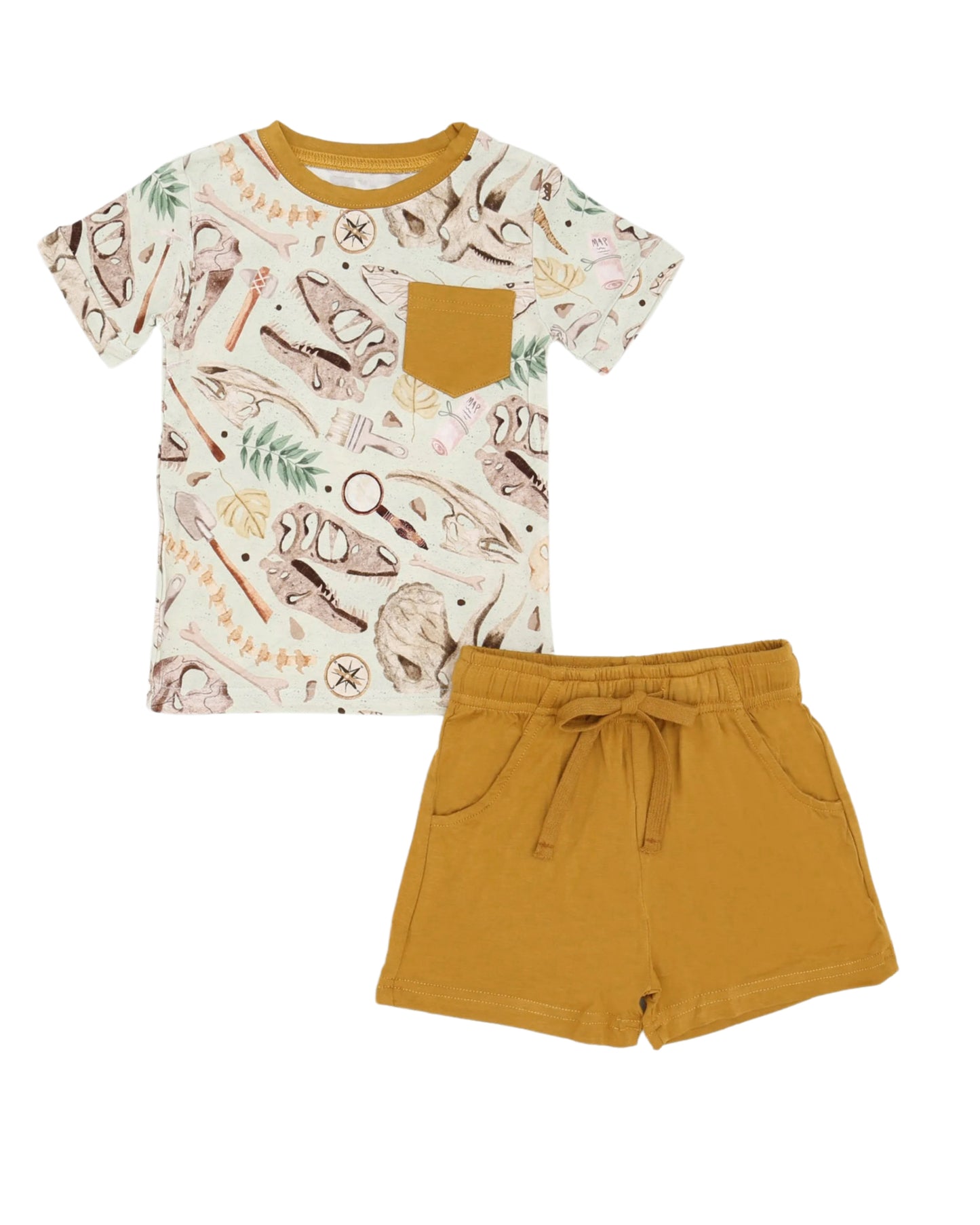 Fossil Finders - Pocket Tee & Shorts